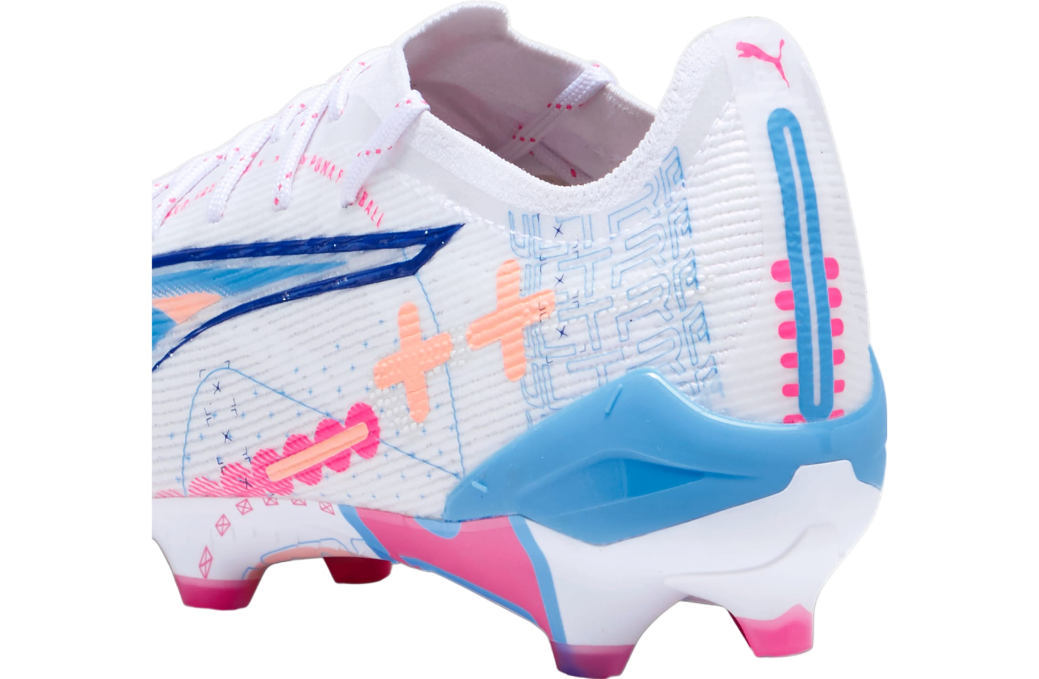 Puma Ultra 5 Ultimate Volume Up FG White / Luminous Blue