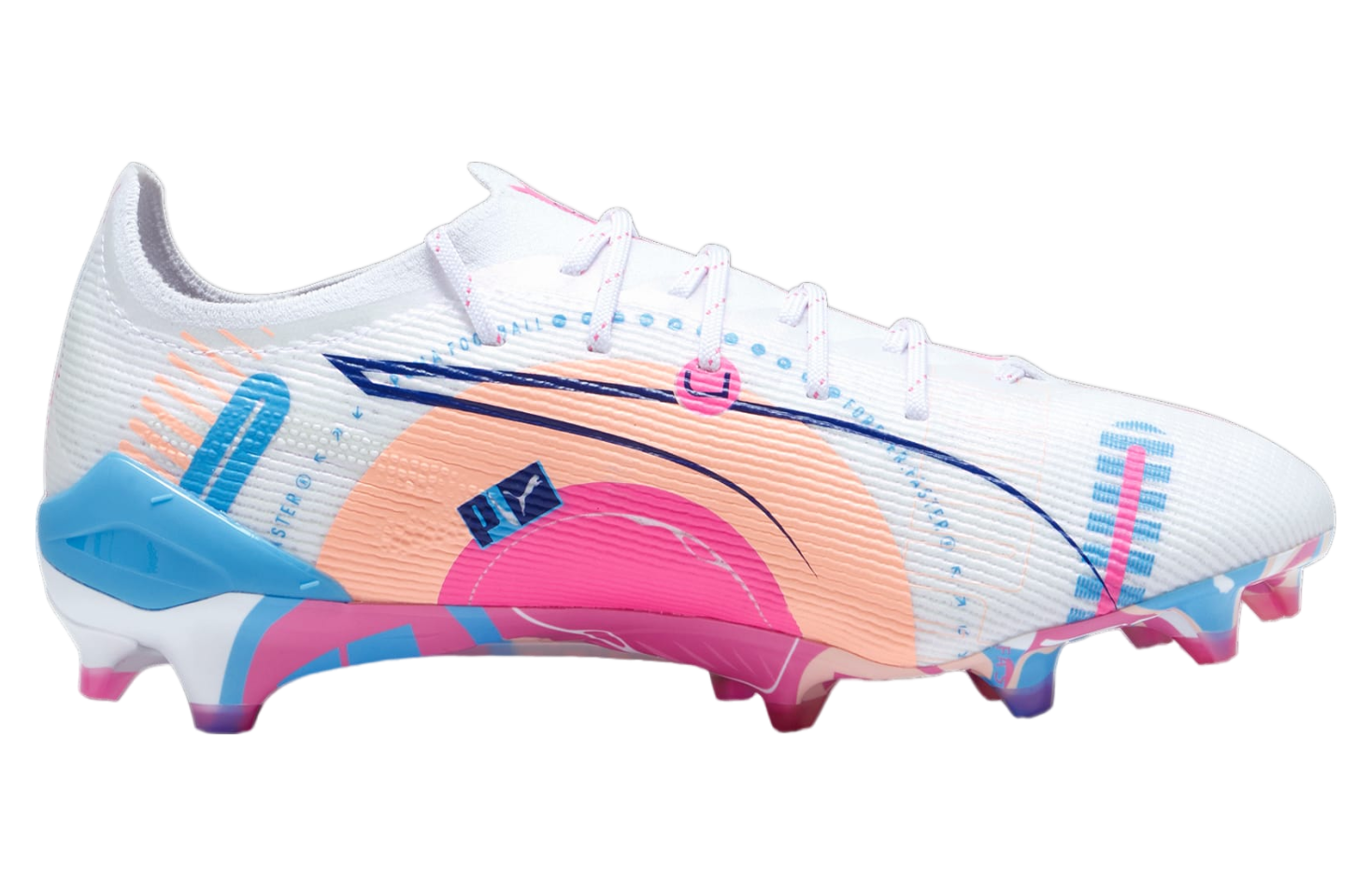 Puma Ultra 5 Ultimate Volume Up FG White / Luminous Blue