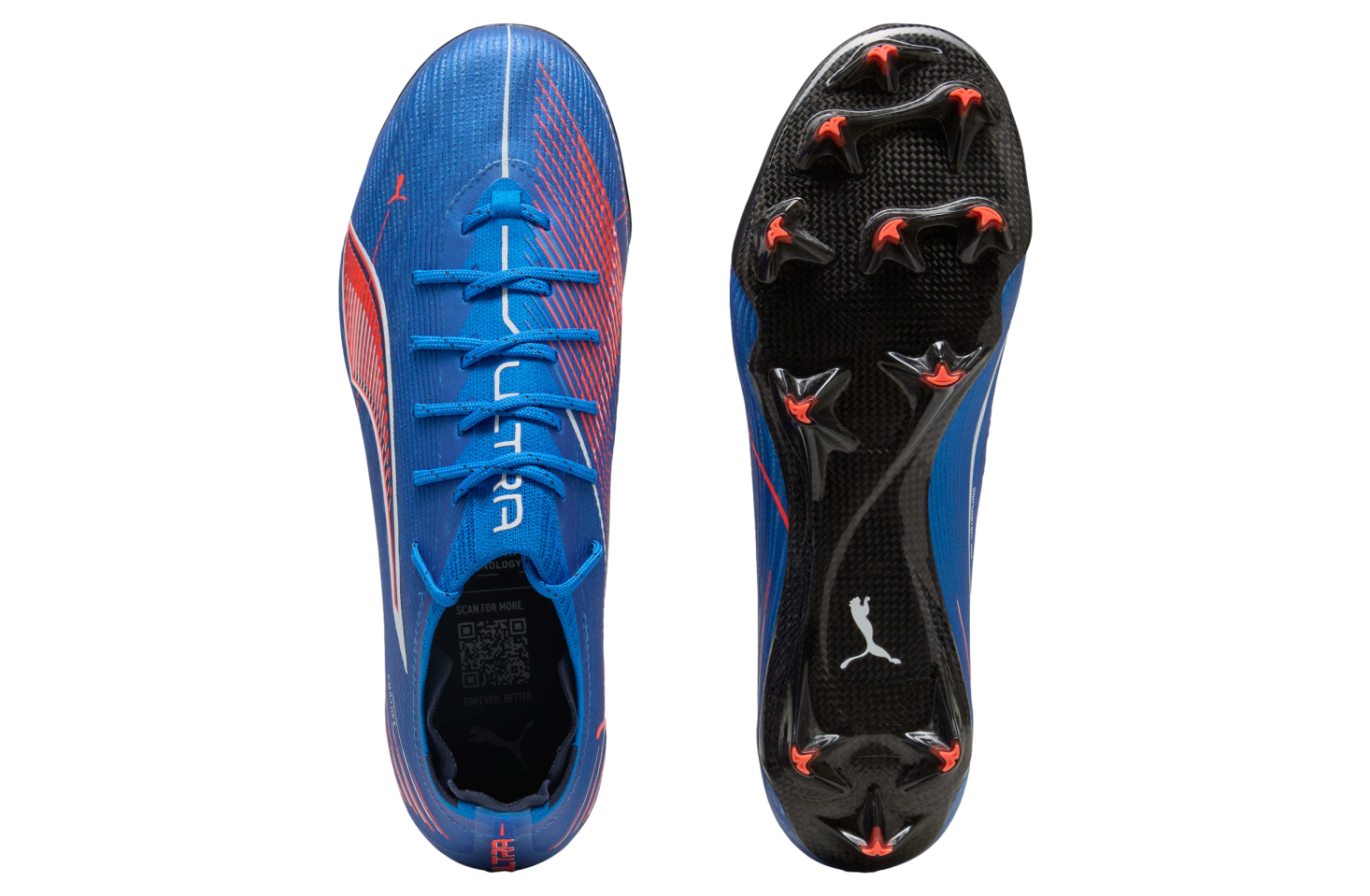 Puma Ultra 6 Carbon Ultra Blue / White