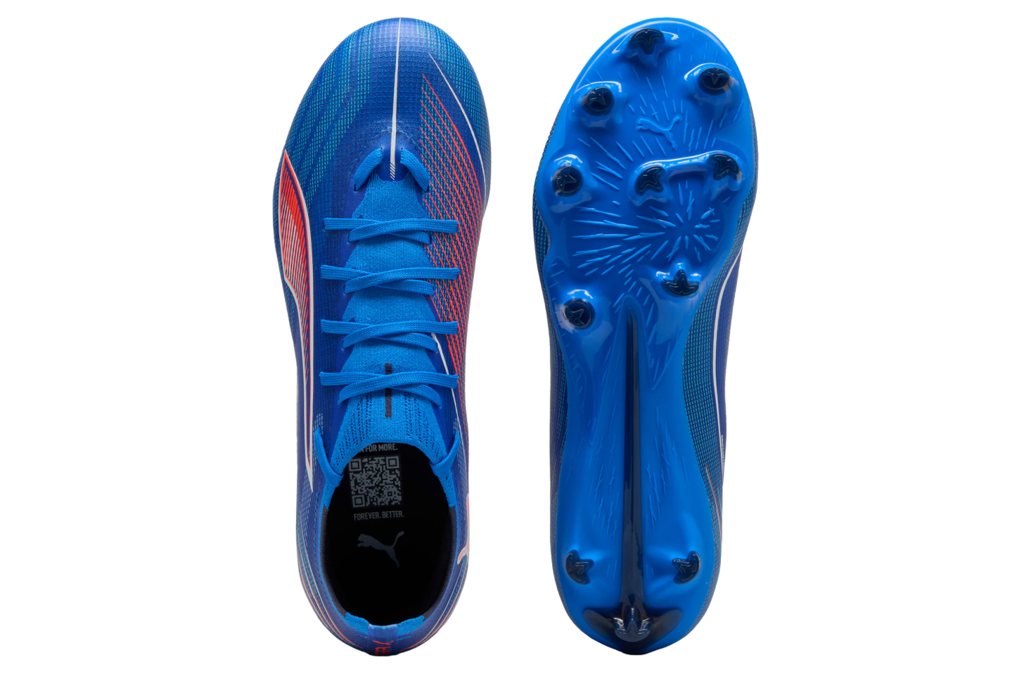 Puma Ultra 6 Match Ultra Blue / White / Glowing Red