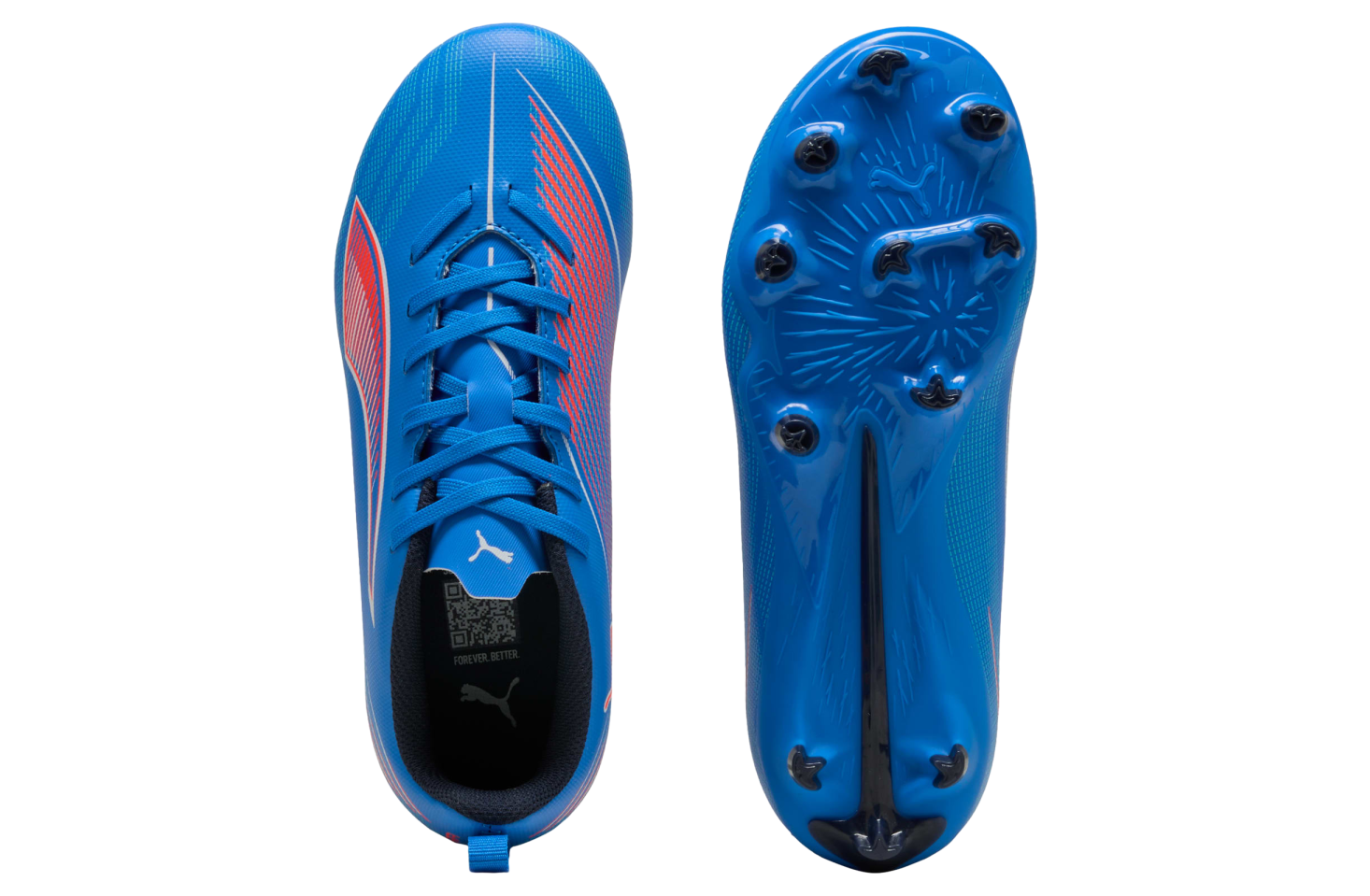 Puma Ultra 6 Play Gs Ultra Blue / White