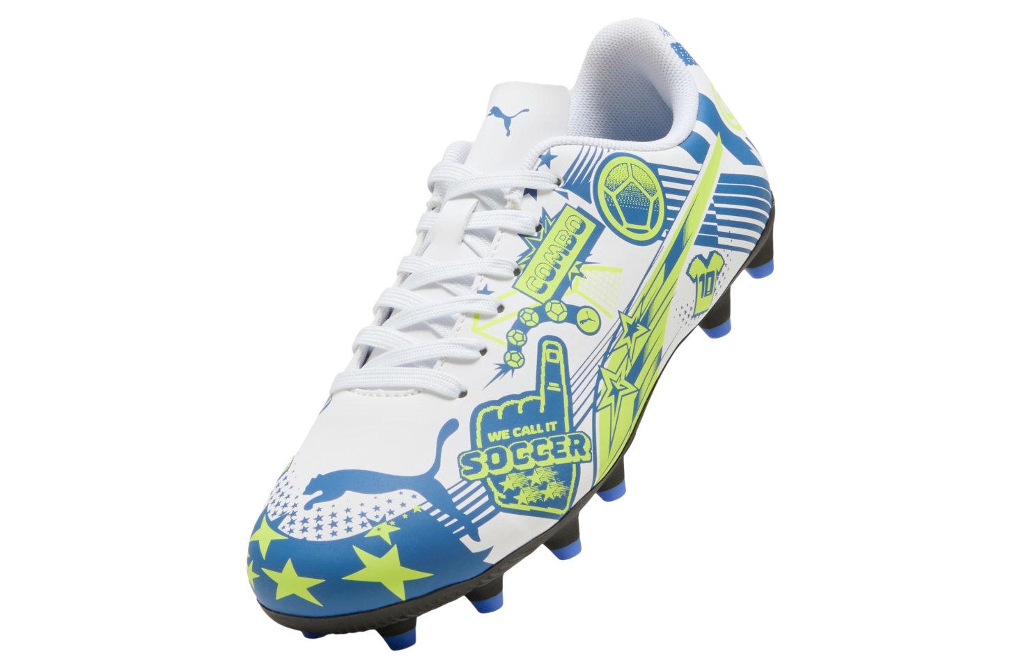 Puma Ultra Christian Pulisic Legacy GS White / Lake Blue