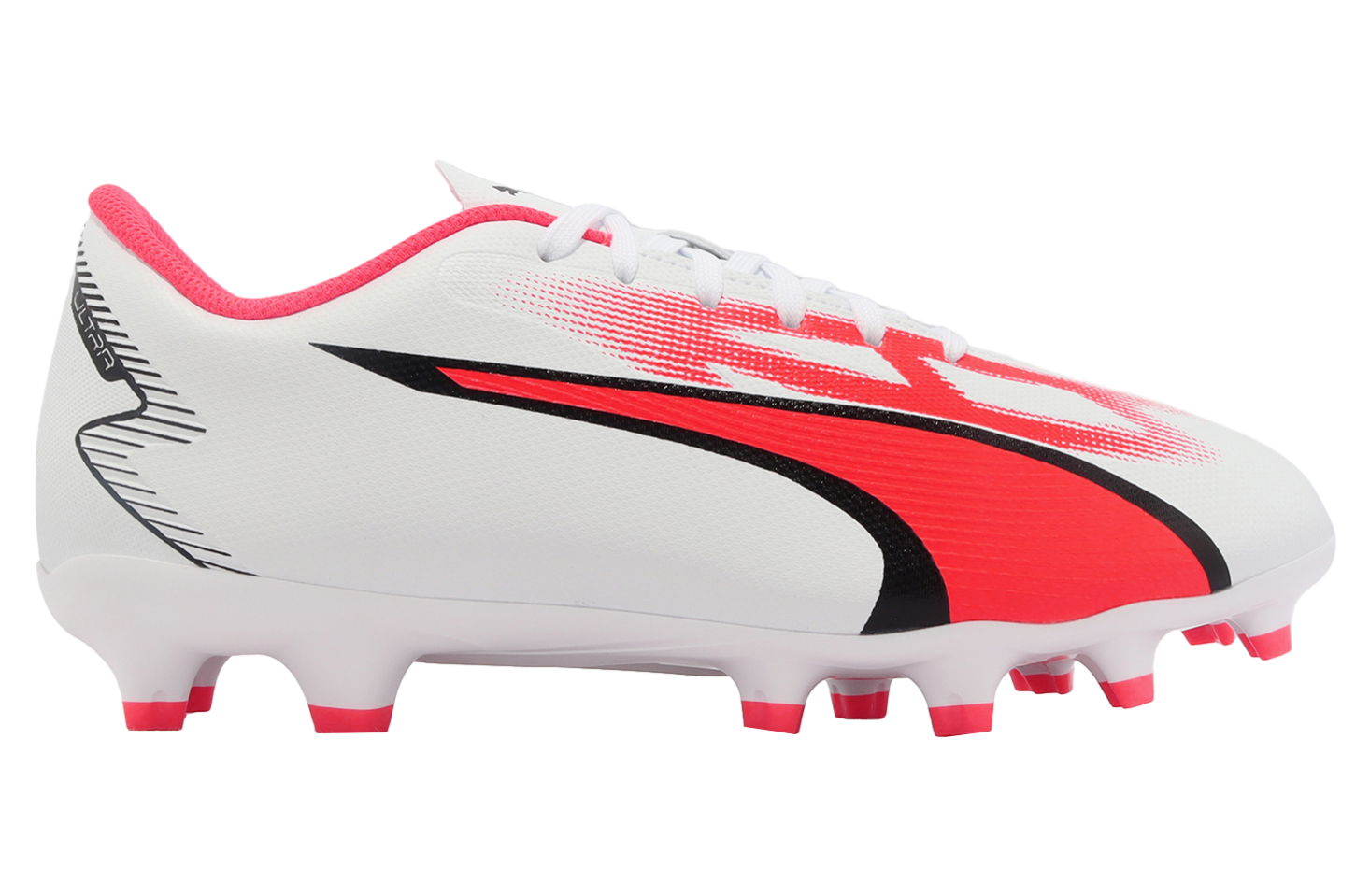 Puma Ultra Play Fg/ag Jr Gs White / Black