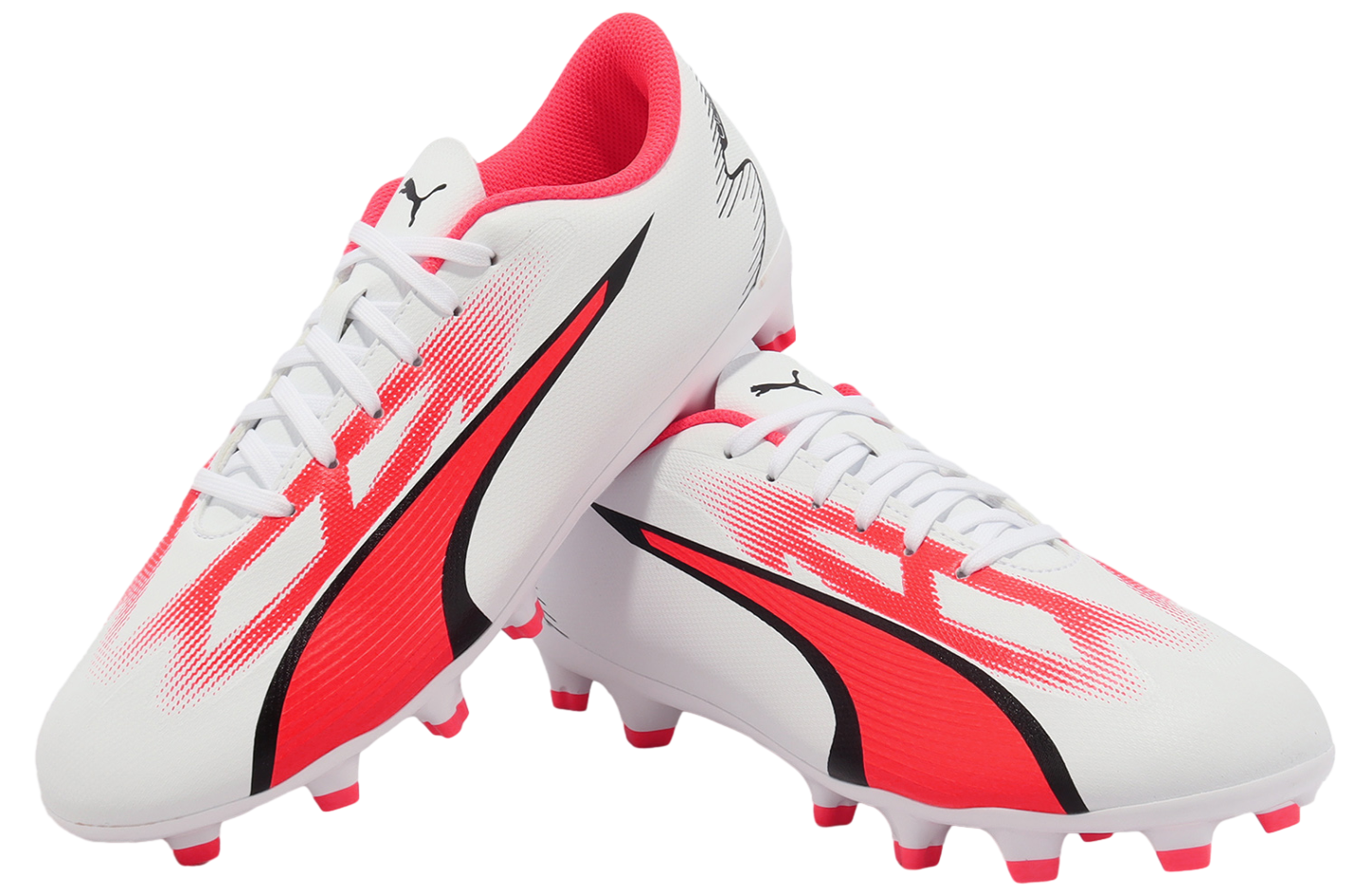 Puma Ultra Play Fg/ag Jr Gs White / Black