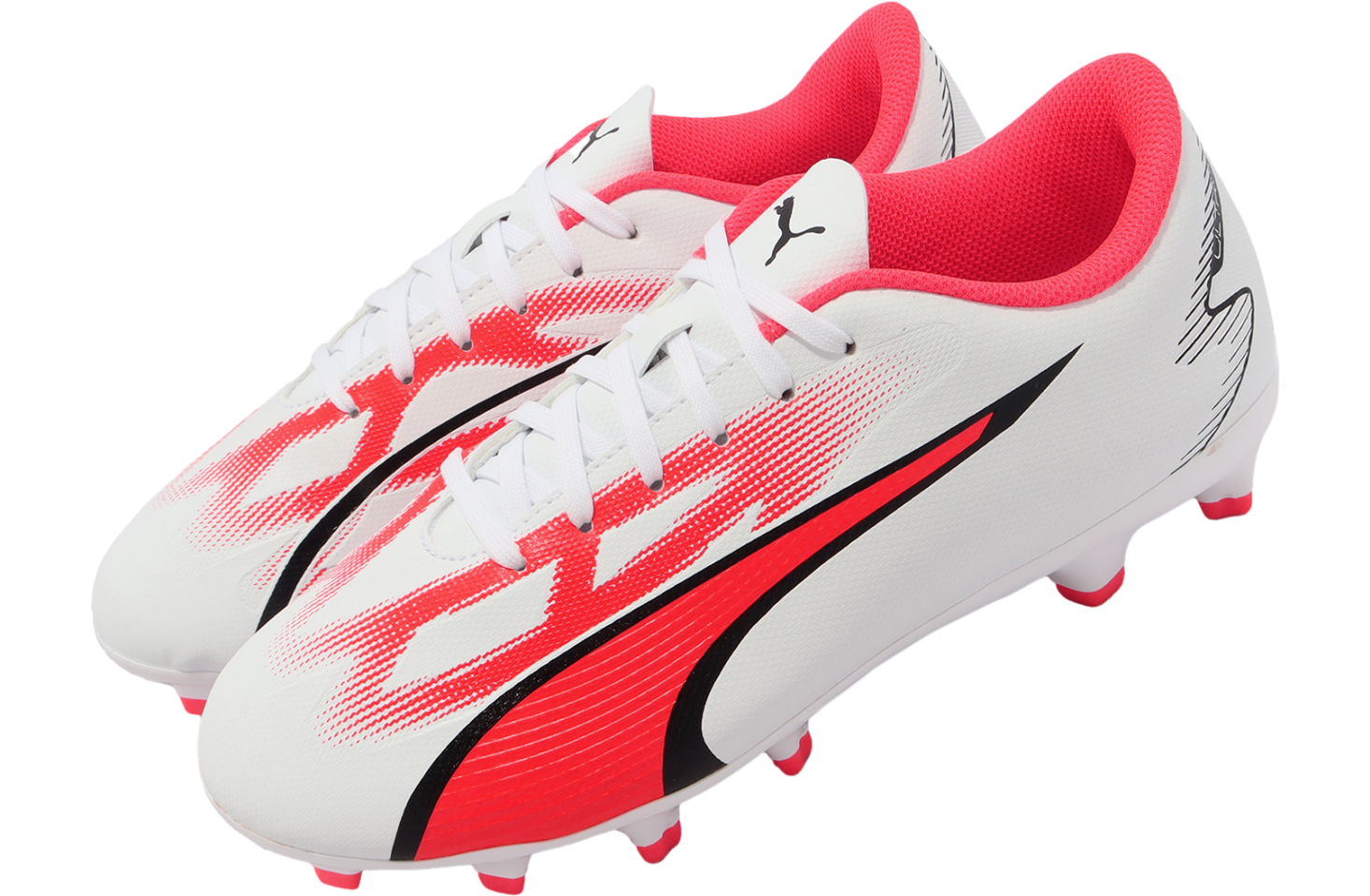 Puma Ultra Play Fg/ag Jr Gs White / Black