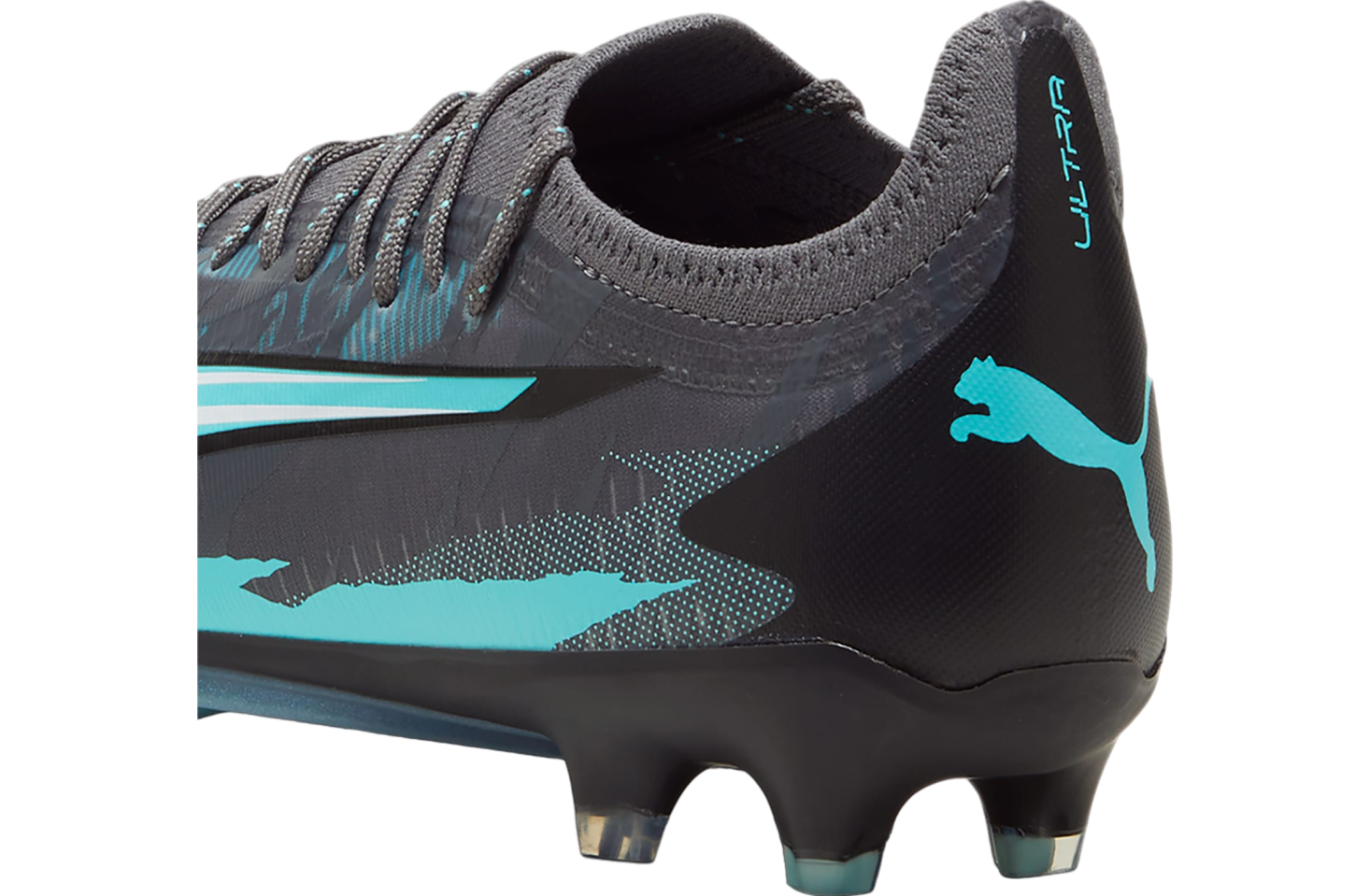 Puma Ultra Ultimate Rush FG/AG Strong Gray / Elektro Aqua