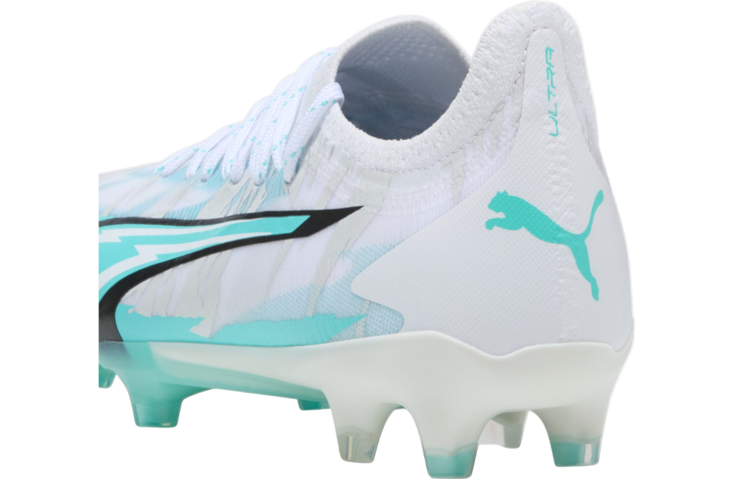 Puma Ultra Ultimate Rush FG/AG WMNS White / Elektro Aqua