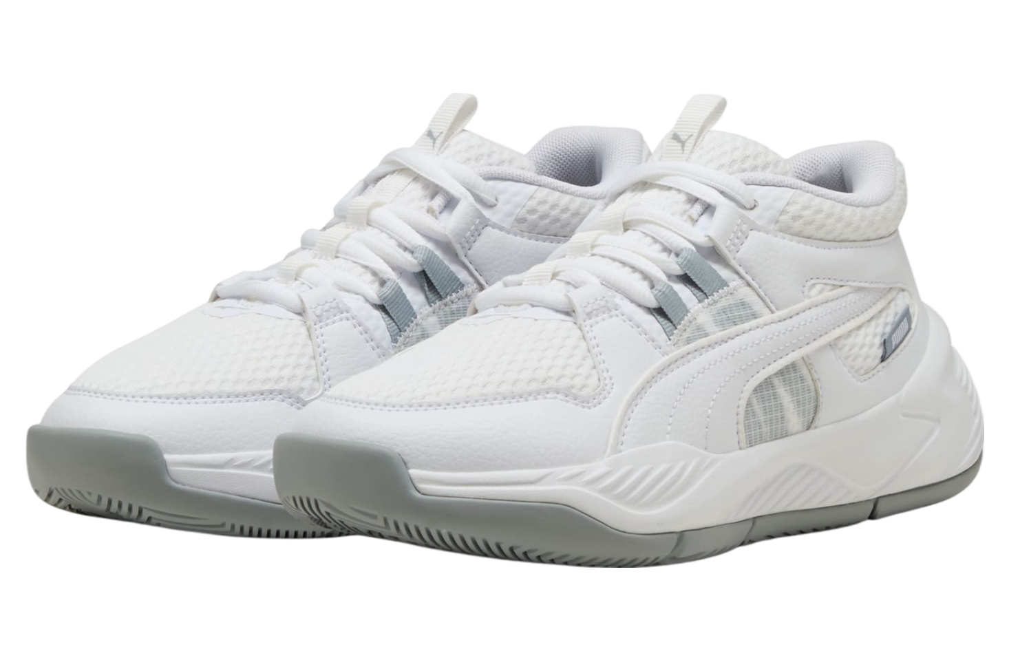 Puma Uproar GS White / Cool Mid Gray