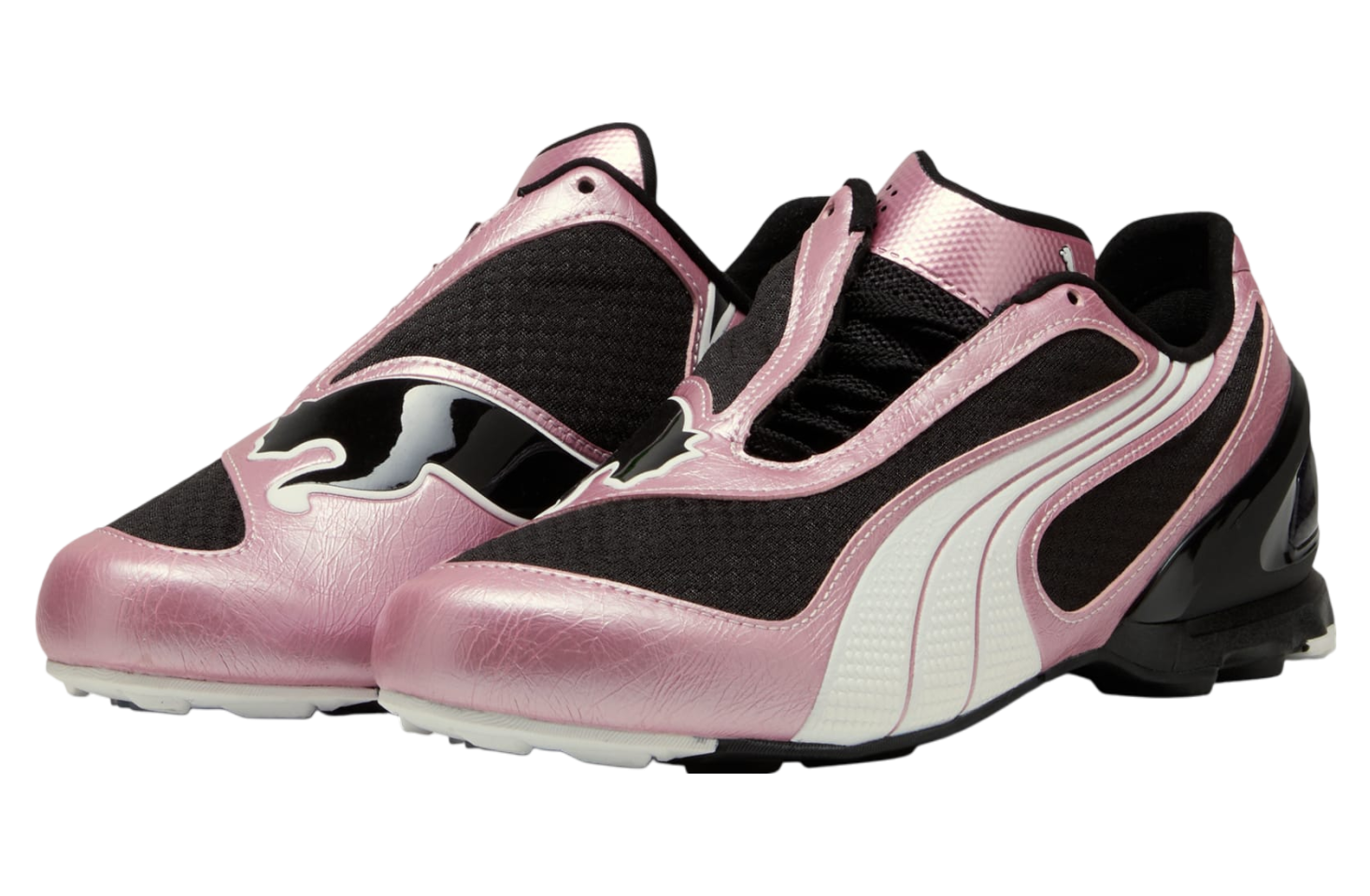 Puma V-S1 Metallic Black / Poised Pink