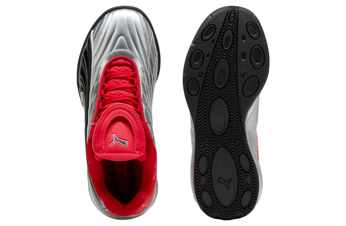 Puma V-s2 Goalgetter Gs Silver / For All Time Red