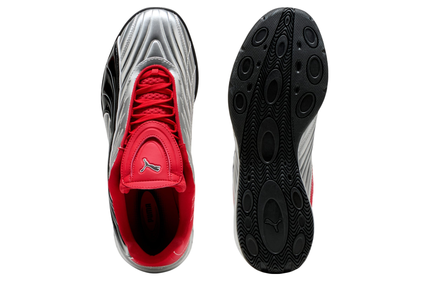 Puma V-s2 Goalgetter Silver / For All Time Red