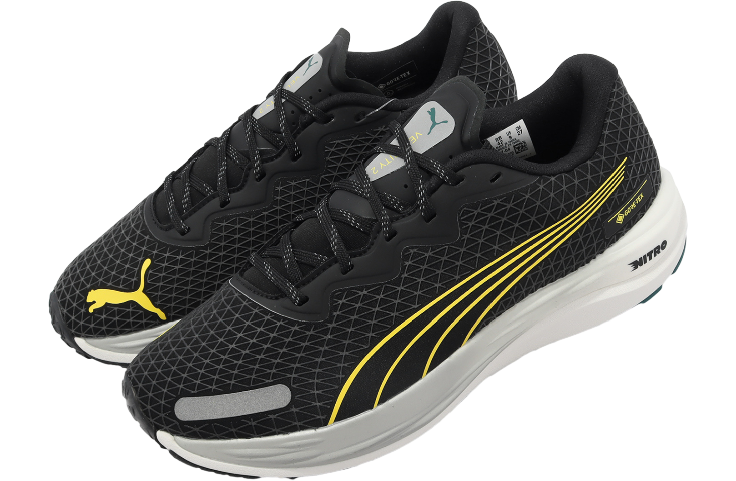 Puma Velocity Nitro 2 GTX Black / Malachyellowbrst