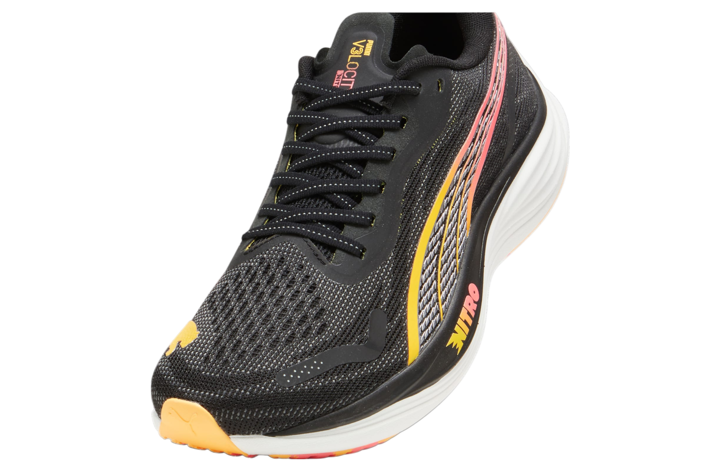 Puma Velocity Nitro 3  Black / Sun Stream