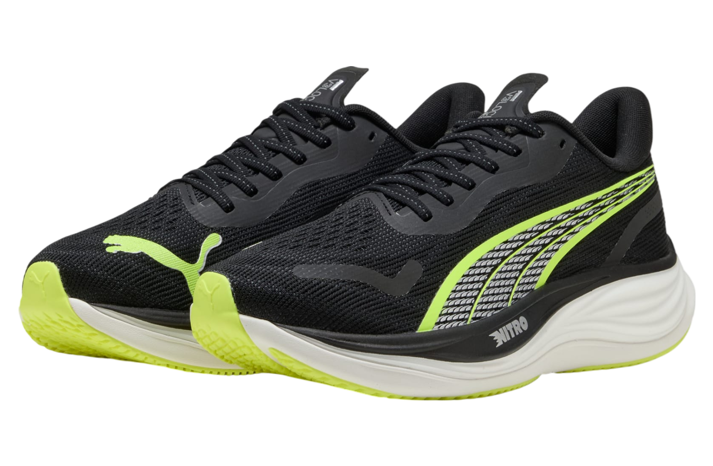 Puma Velocity Nitro 3 Black / Yellow Alert