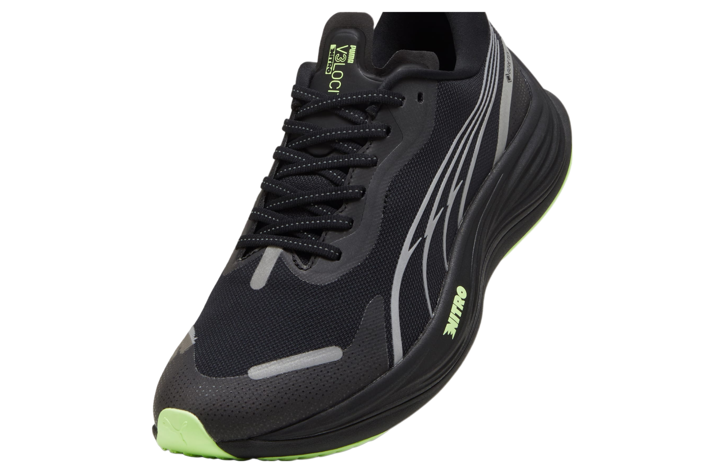 Puma Velocity Nitro 3 Gtx Black / Silver