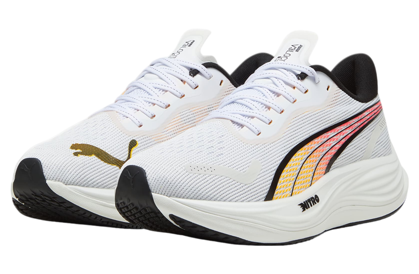 Puma Velocity Nitro 3 White / Sun Stream