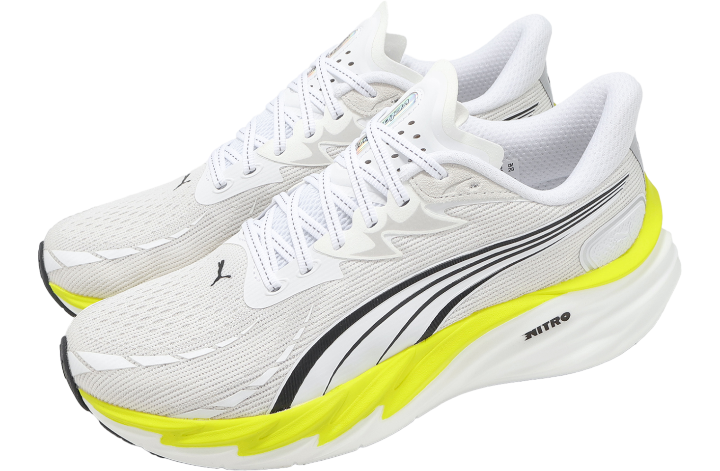 Puma Velocity Nitro 4 AP Puma White / Lux Lime
