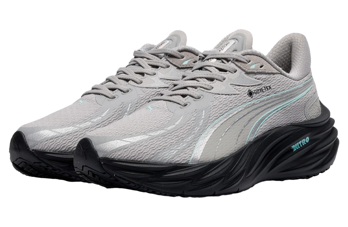 Puma Velocity Nitro 4 Gore-Tex Gray Echo / Black