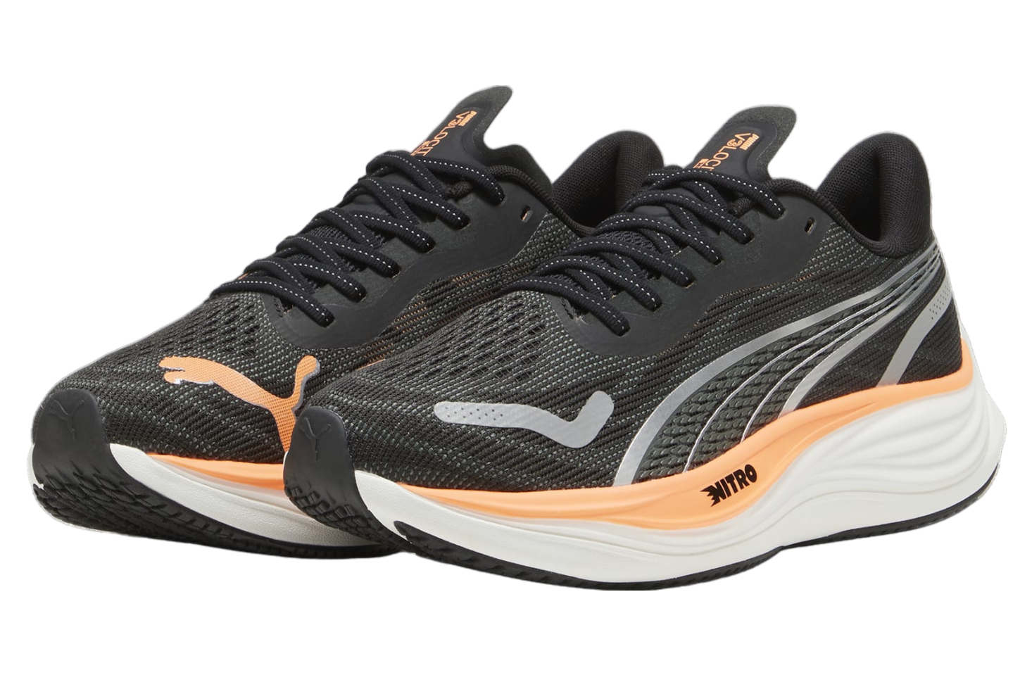 Puma Velocity Nitro Wide Black / Neon Citrus