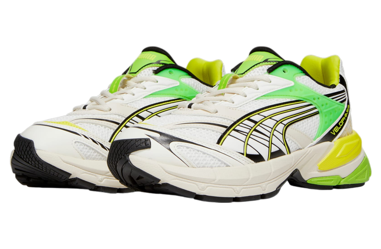 Puma Velophasis Technisch Warm White / Yellow Burst