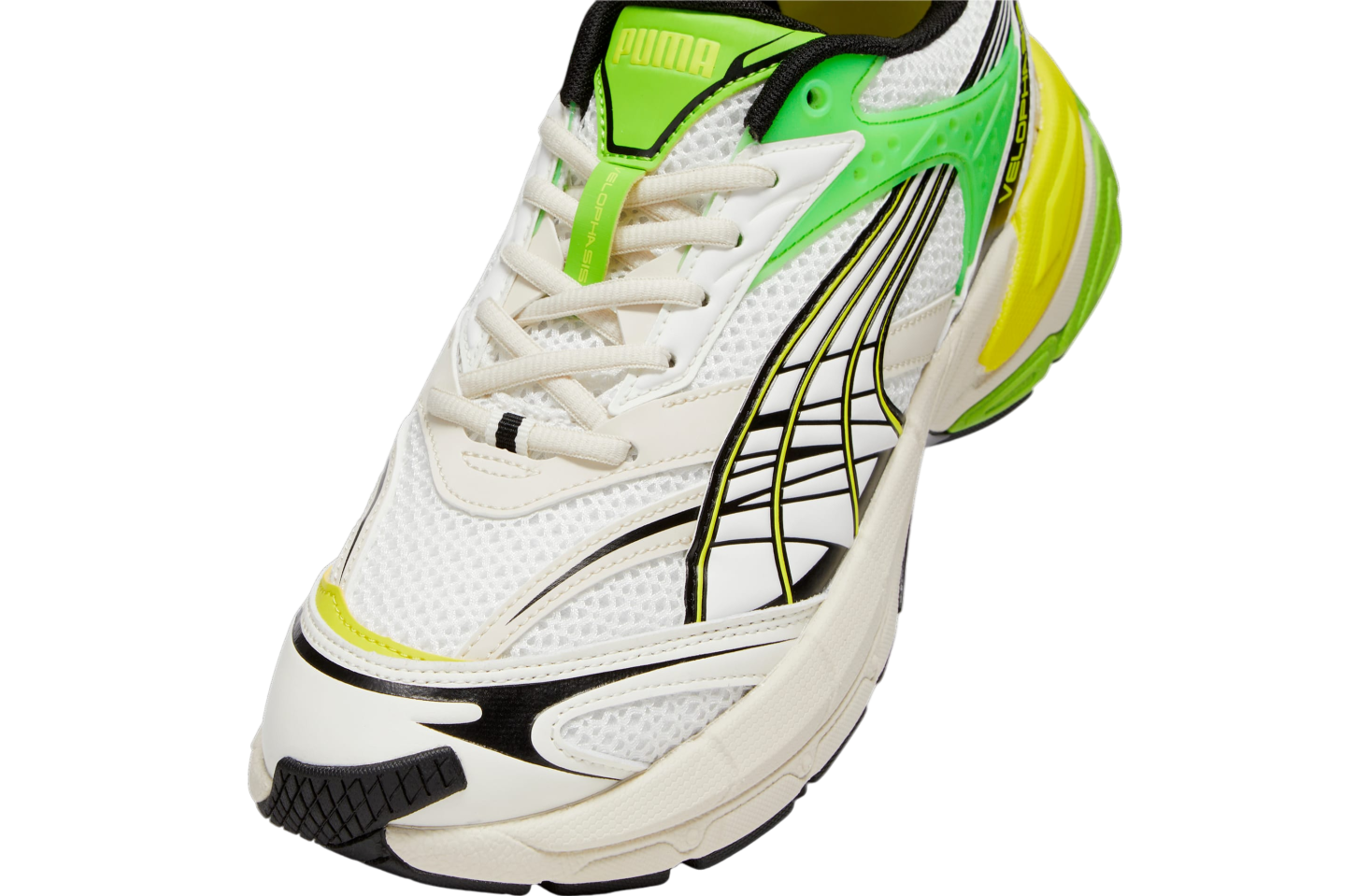 Puma Velophasis Technisch Warm White / Yellow Burst