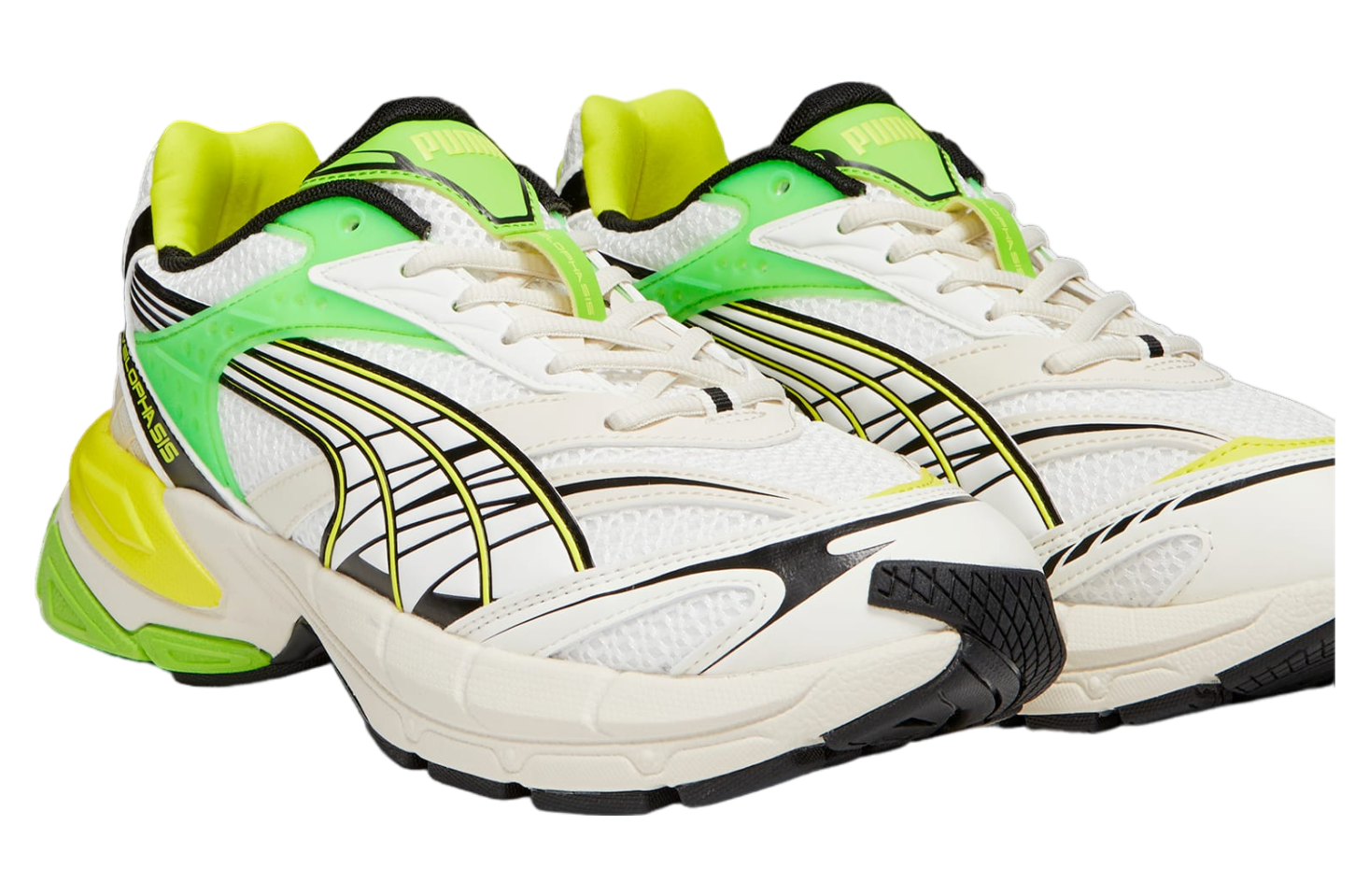 Puma Velophasis Technisch Warm White / Yellow Burst