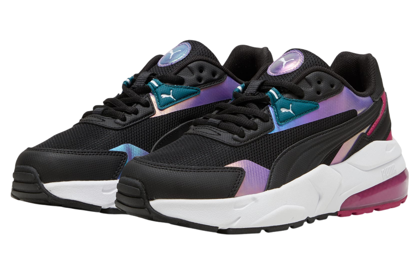 Puma Vis2k Bouncy Sky GS Black / Magenta Gleam