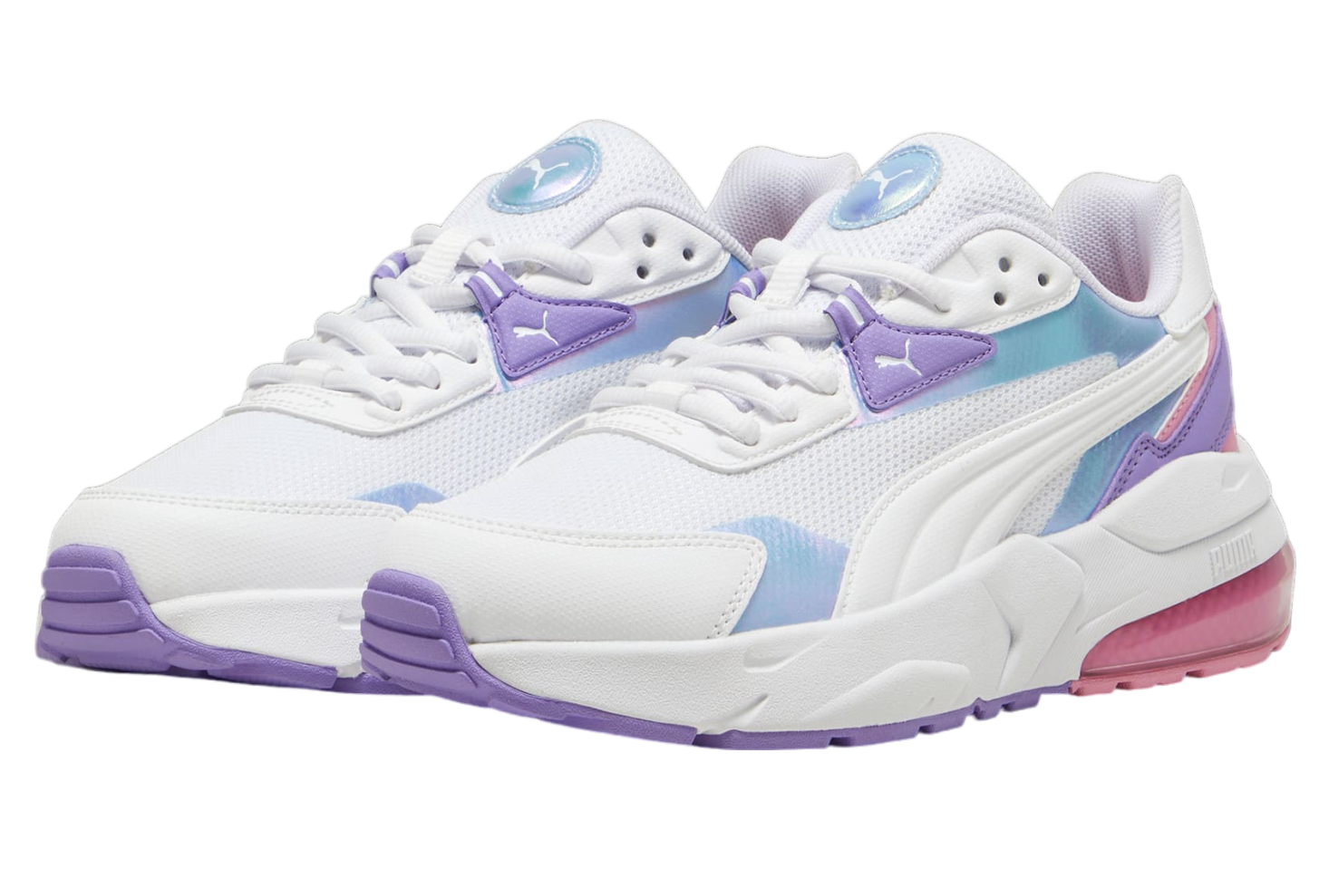 Puma Vis2k Bouncy Sky GS White / Lavender Alert