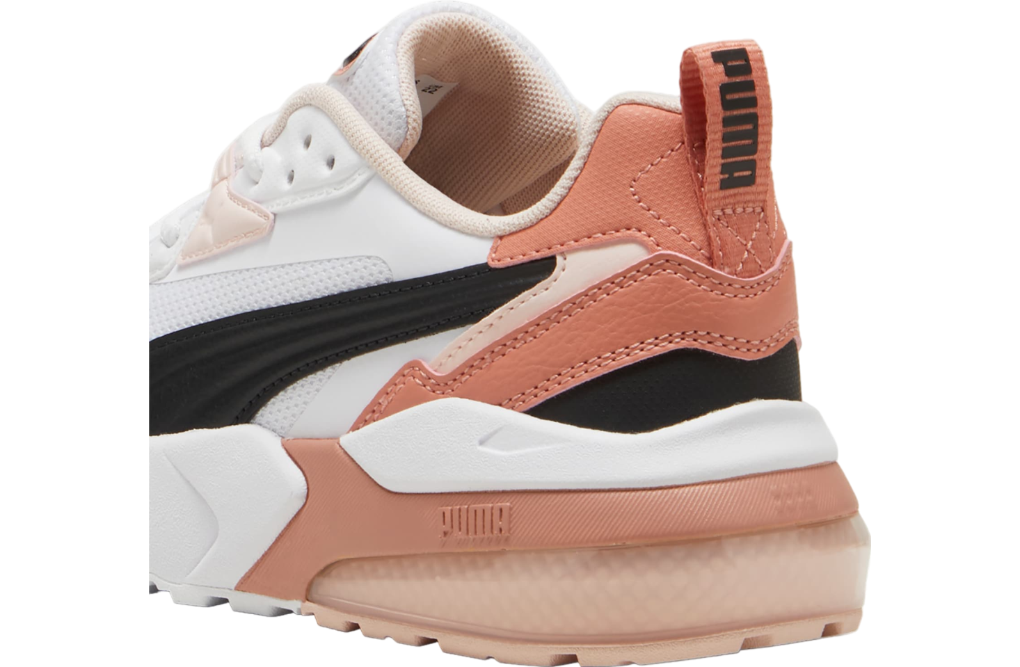 Puma Vis2k GS White / Deeva Peach