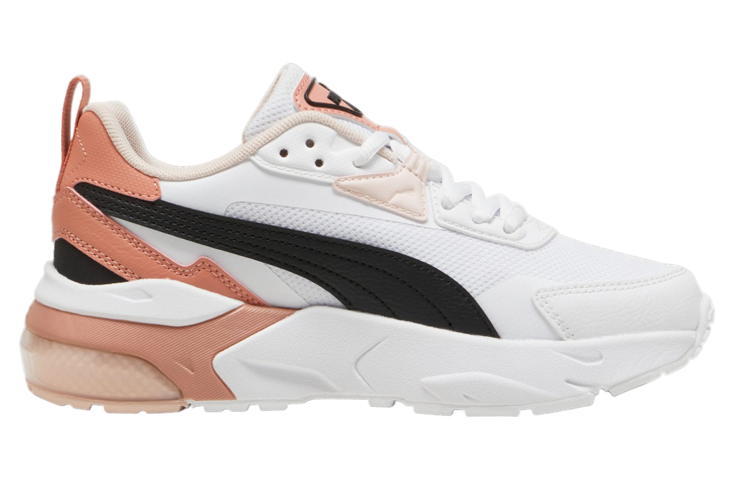 Puma Vis2k GS White / Deeva Peach