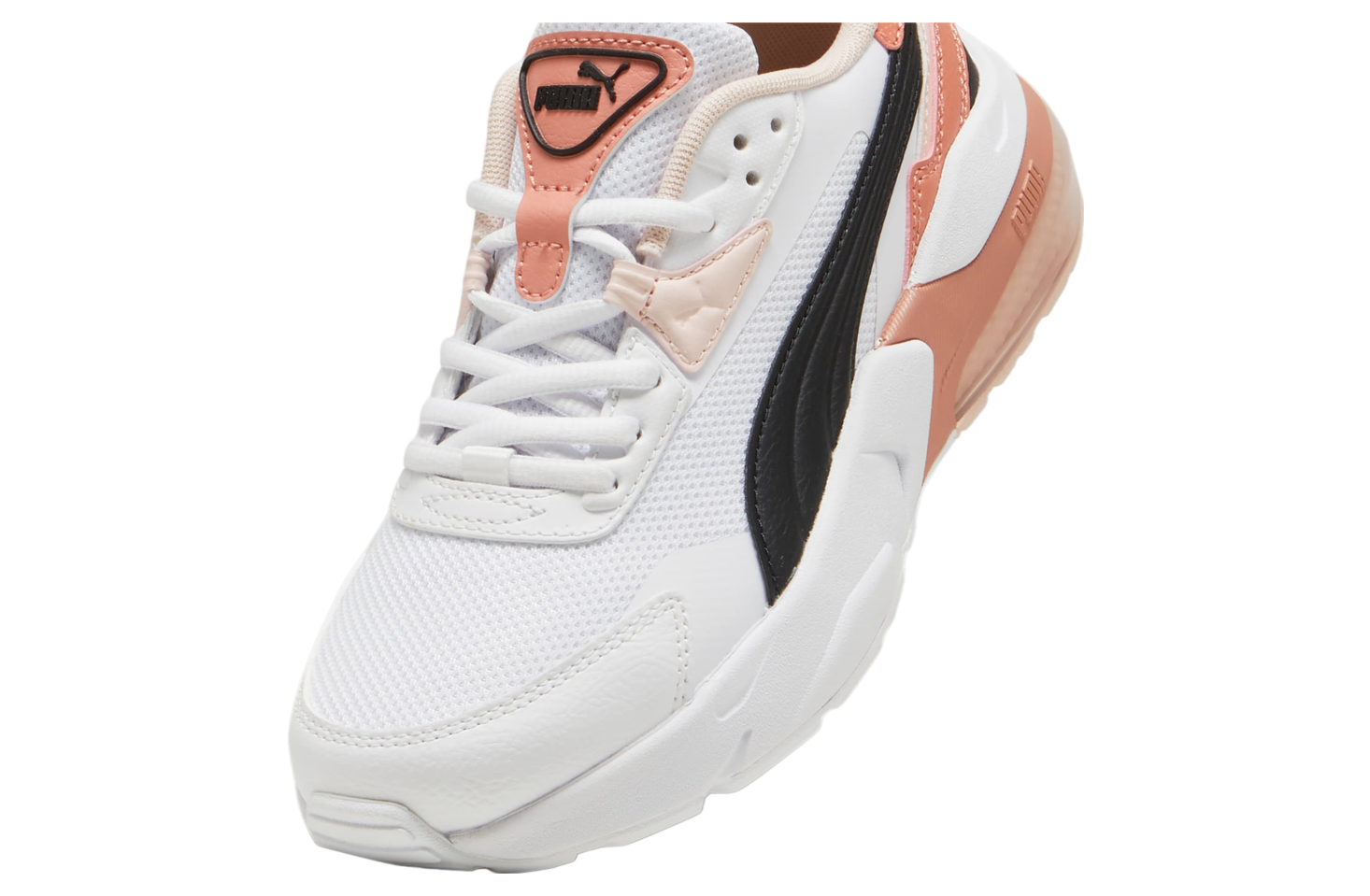 Puma Vis2k GS White / Deeva Peach