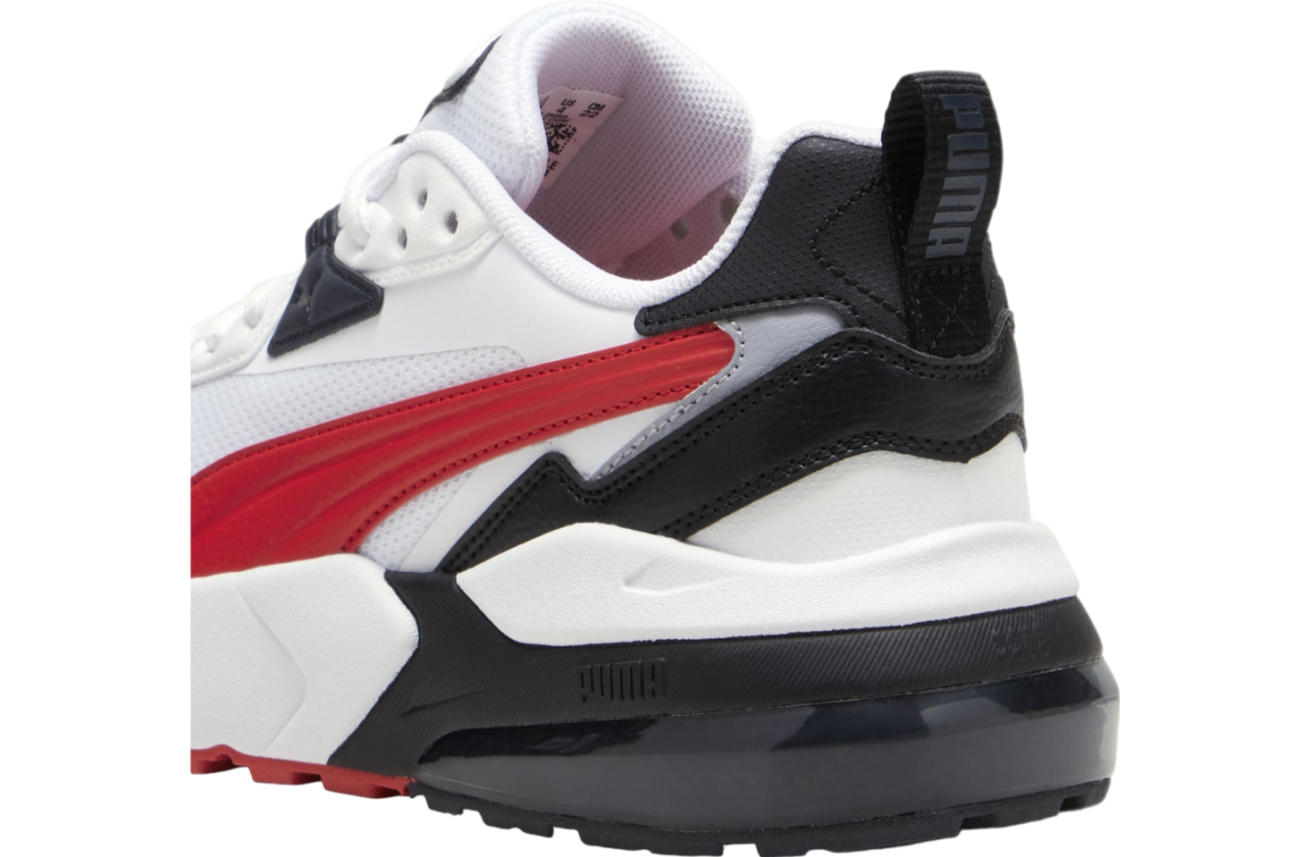 Puma Vis2k GS White / For All Time Red