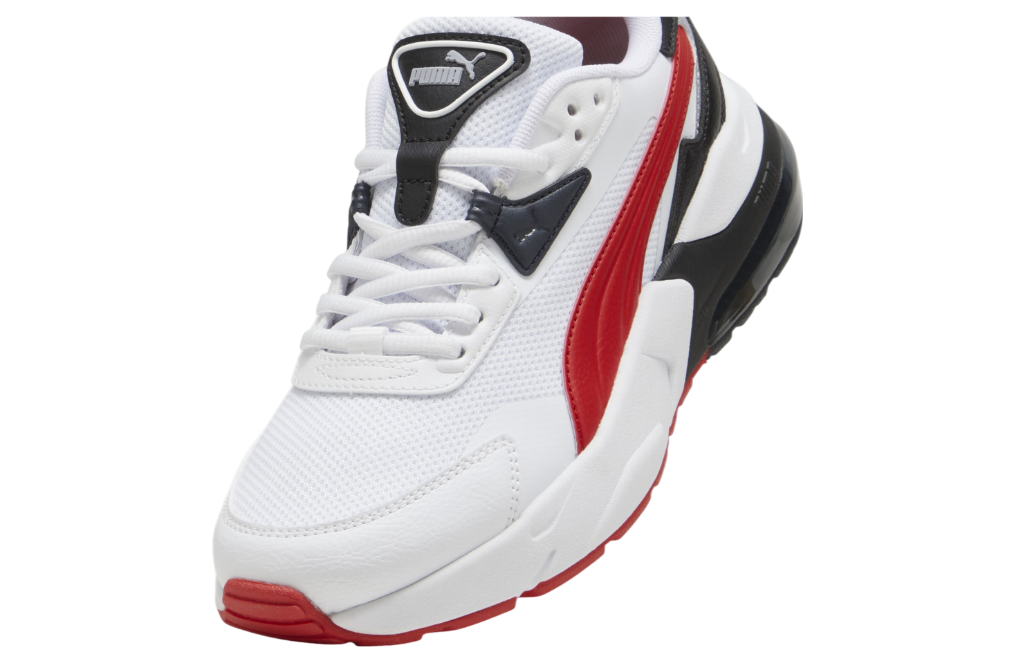 Puma Vis2k GS White / For All Time Red