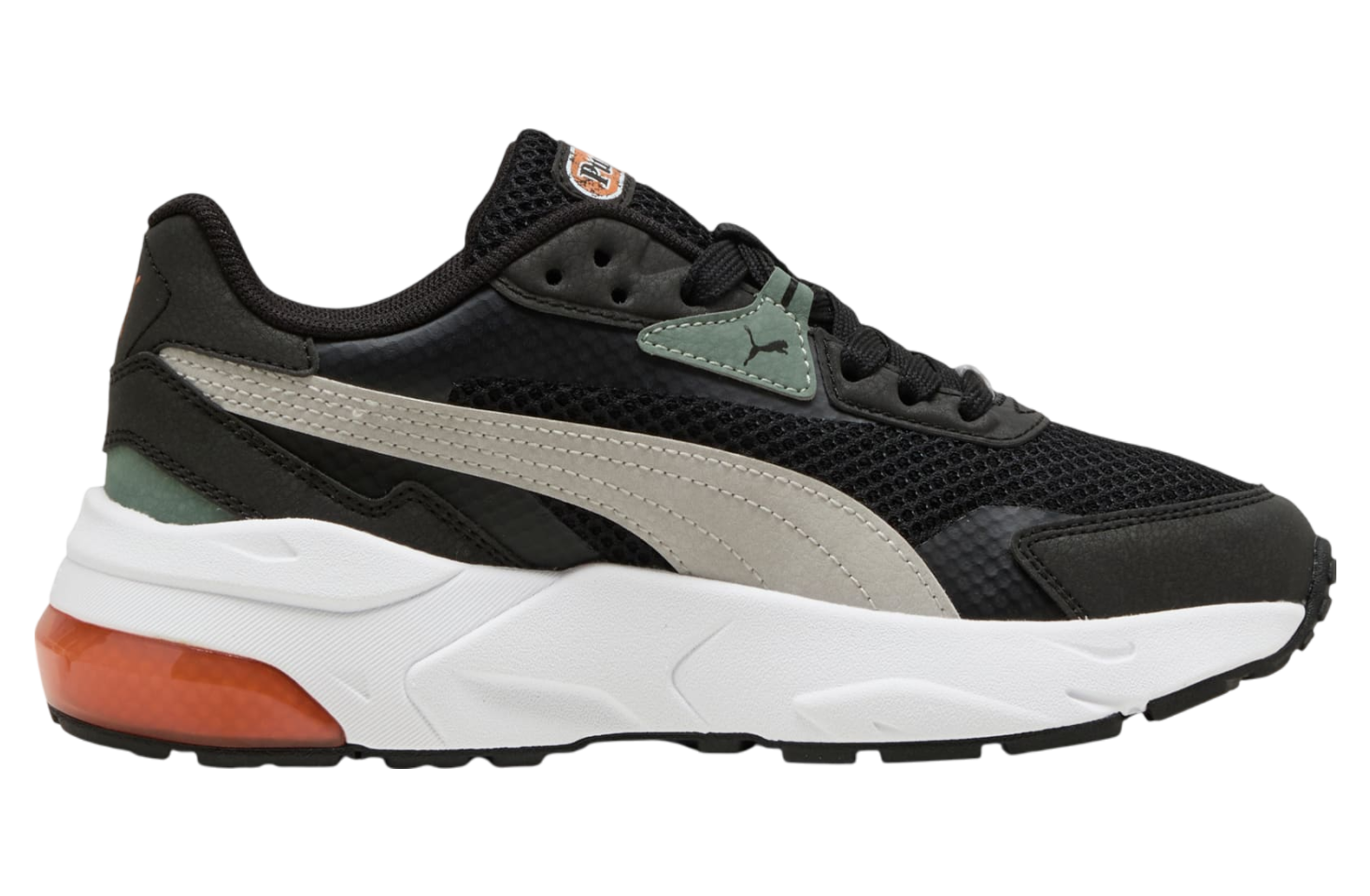 Puma Vis2k Mid 90s Gs Gs Black / Glacial Gray