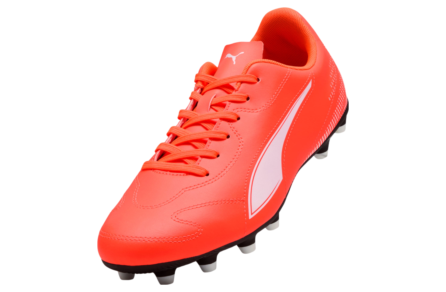 Puma Vitoria II Soccer Cleats Glowing Red / White