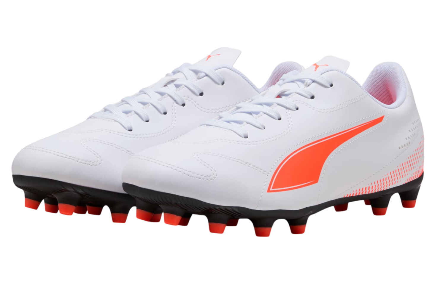 Puma Vitoria II White / Glowing Red