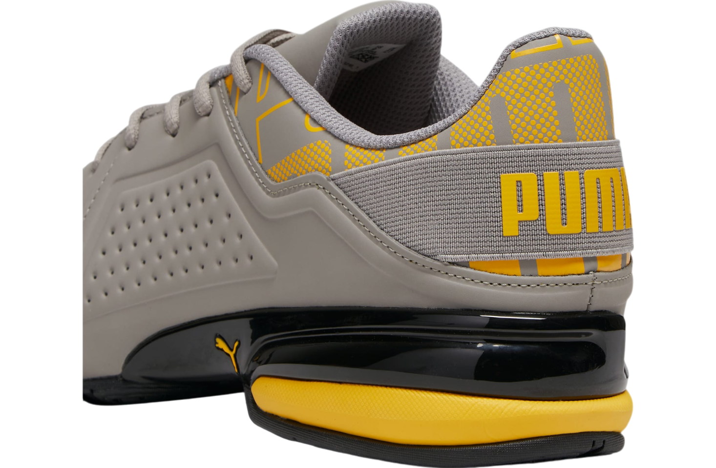 Puma Viz Runner Repeat Concrete Gray / Yellow Sizzle