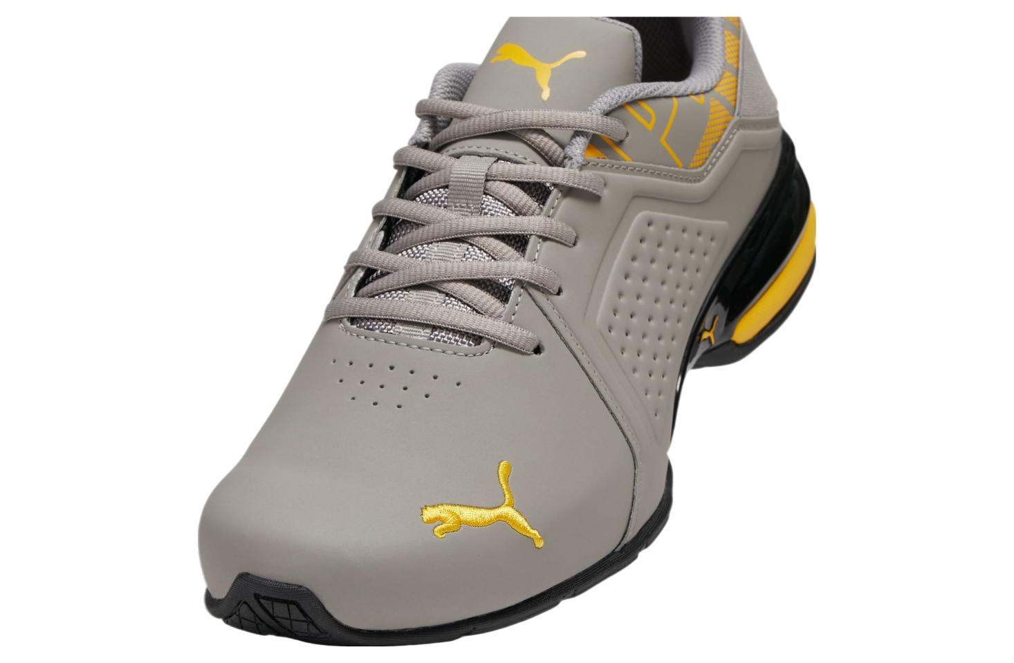 Puma Viz Runner Repeat Concrete Gray / Yellow Sizzle