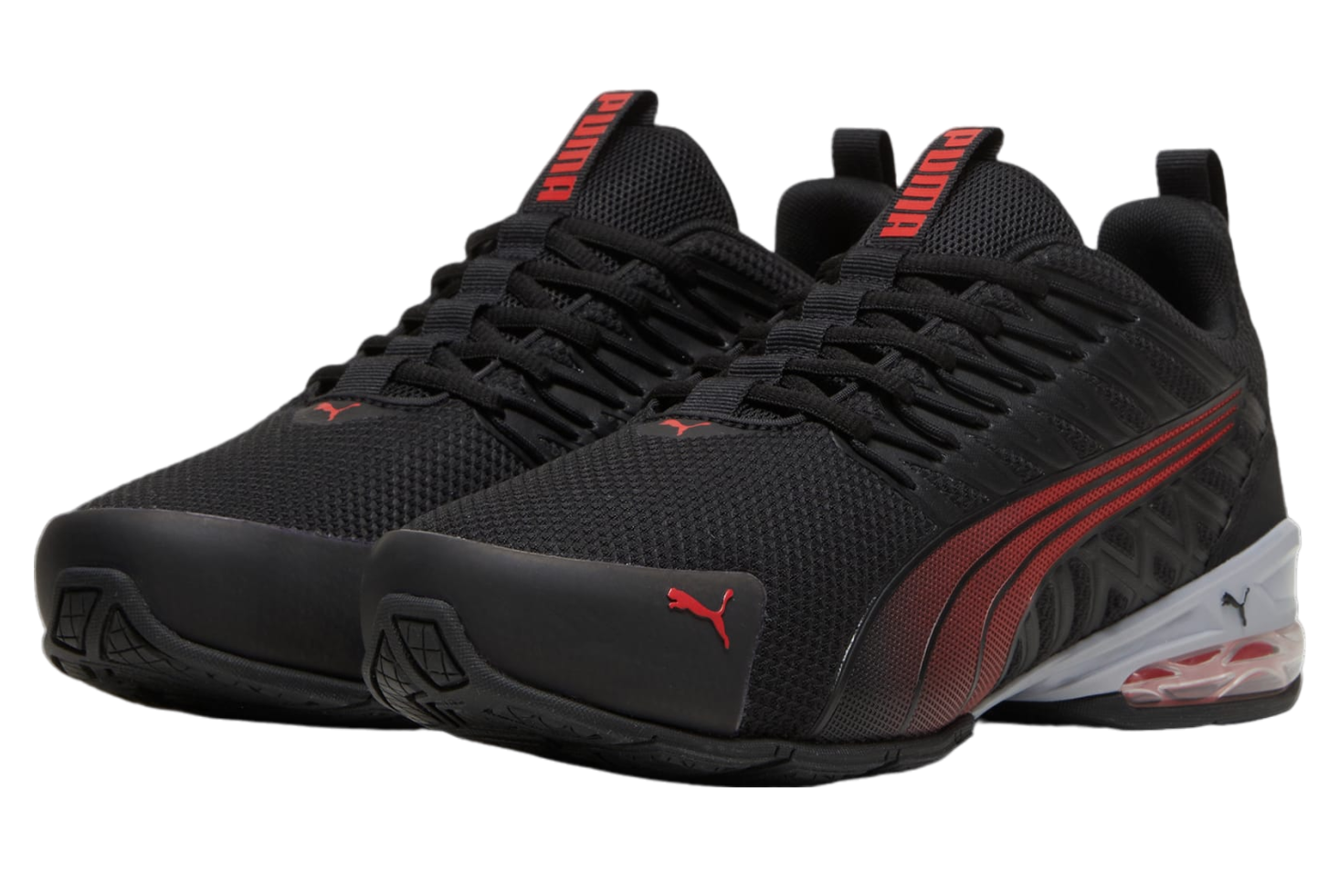 Puma Voltaic Evo Running Black / For All Time Red