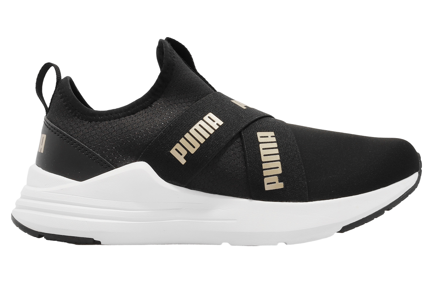 Puma Wired Run Slipon Metallic WMNS Black / Gold