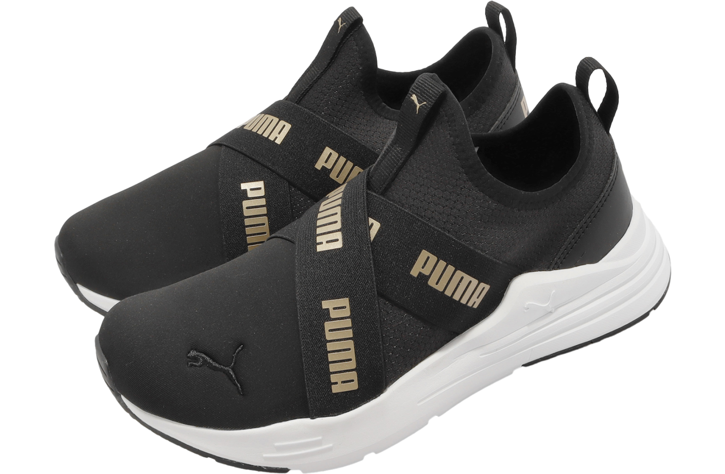 Puma Wired Run Slipon Metallic WMNS Black / Gold