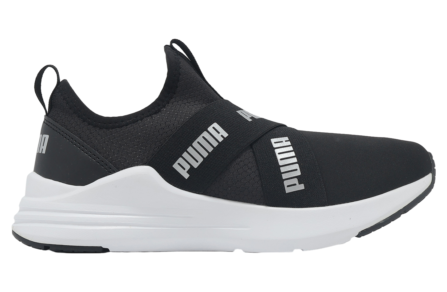 Puma Wired Run Slipon Metallics WMNS Black / Silver