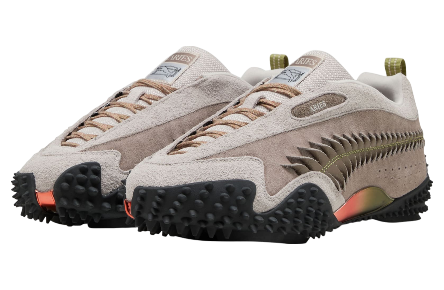 Puma X Aries Mostro Craft Ecru / Mouse Gray