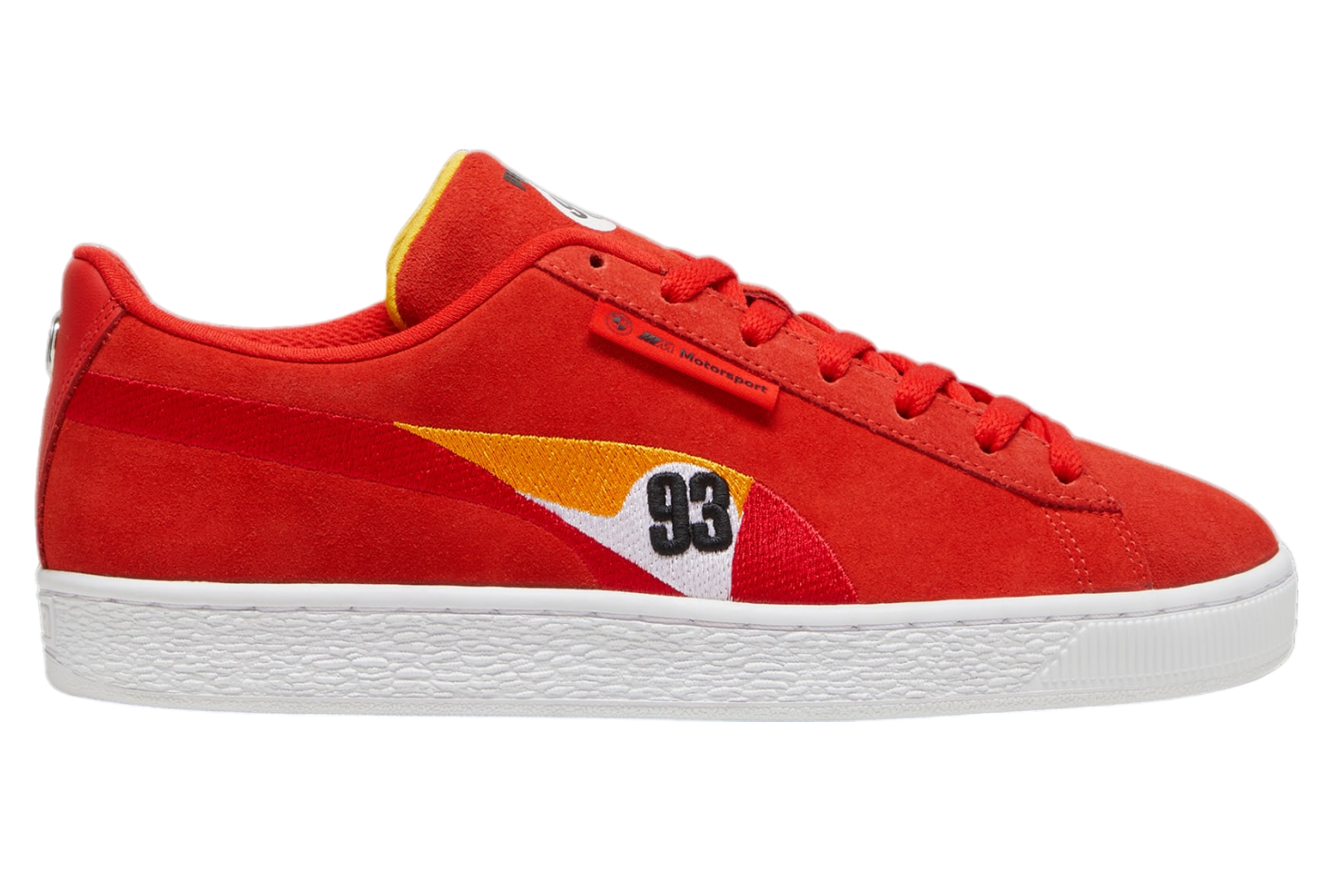 Puma X Bmw M Motorsport Suede Calder Pop Red / Sport Yellow