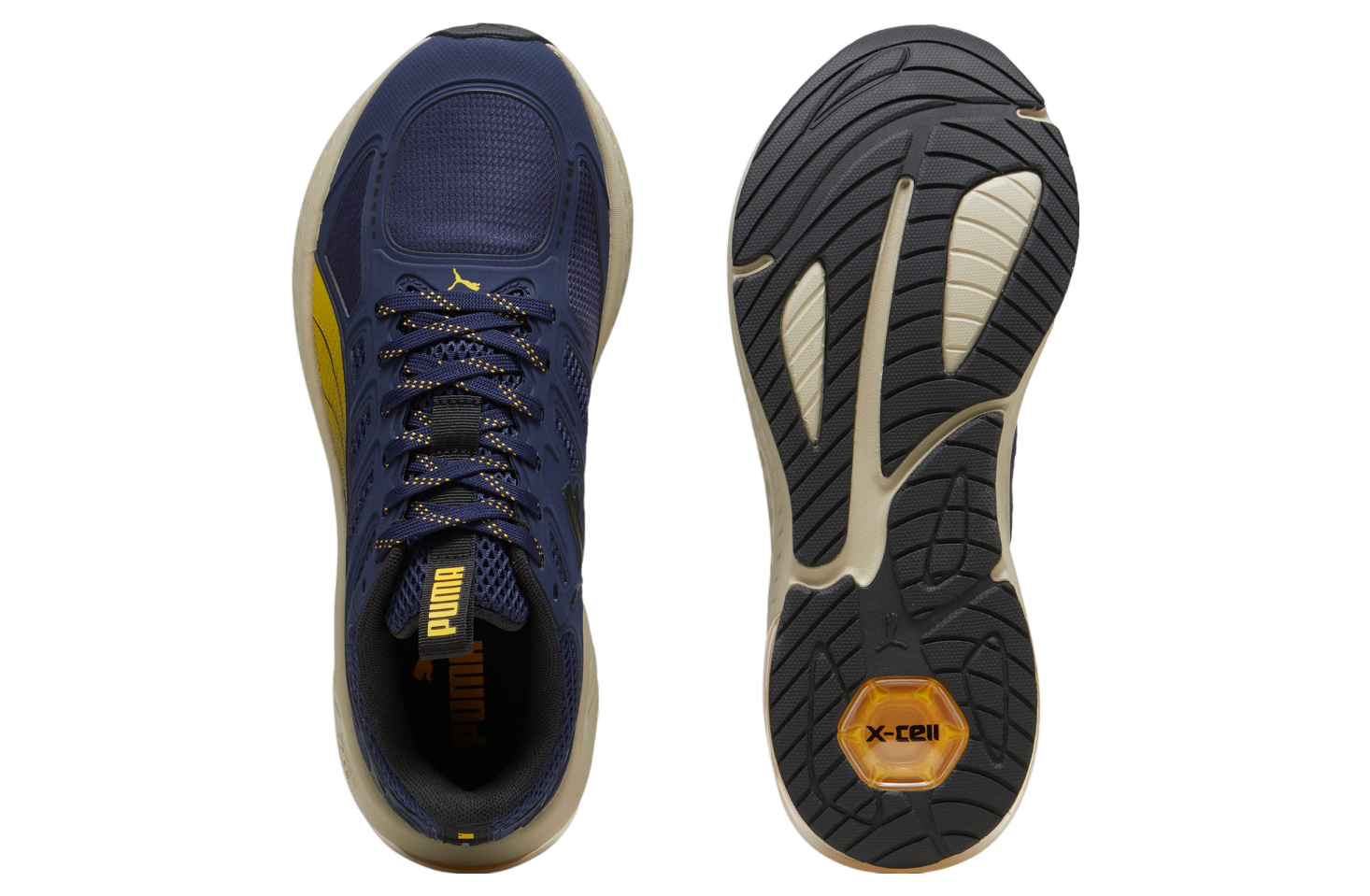 Puma X-Cell Lightspeed Navy / Yellow Sizzle