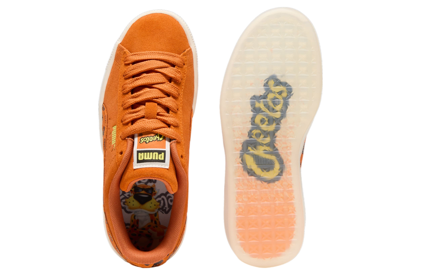 Puma X Cheetos Suede GS Rickie Orange / For All Time Red