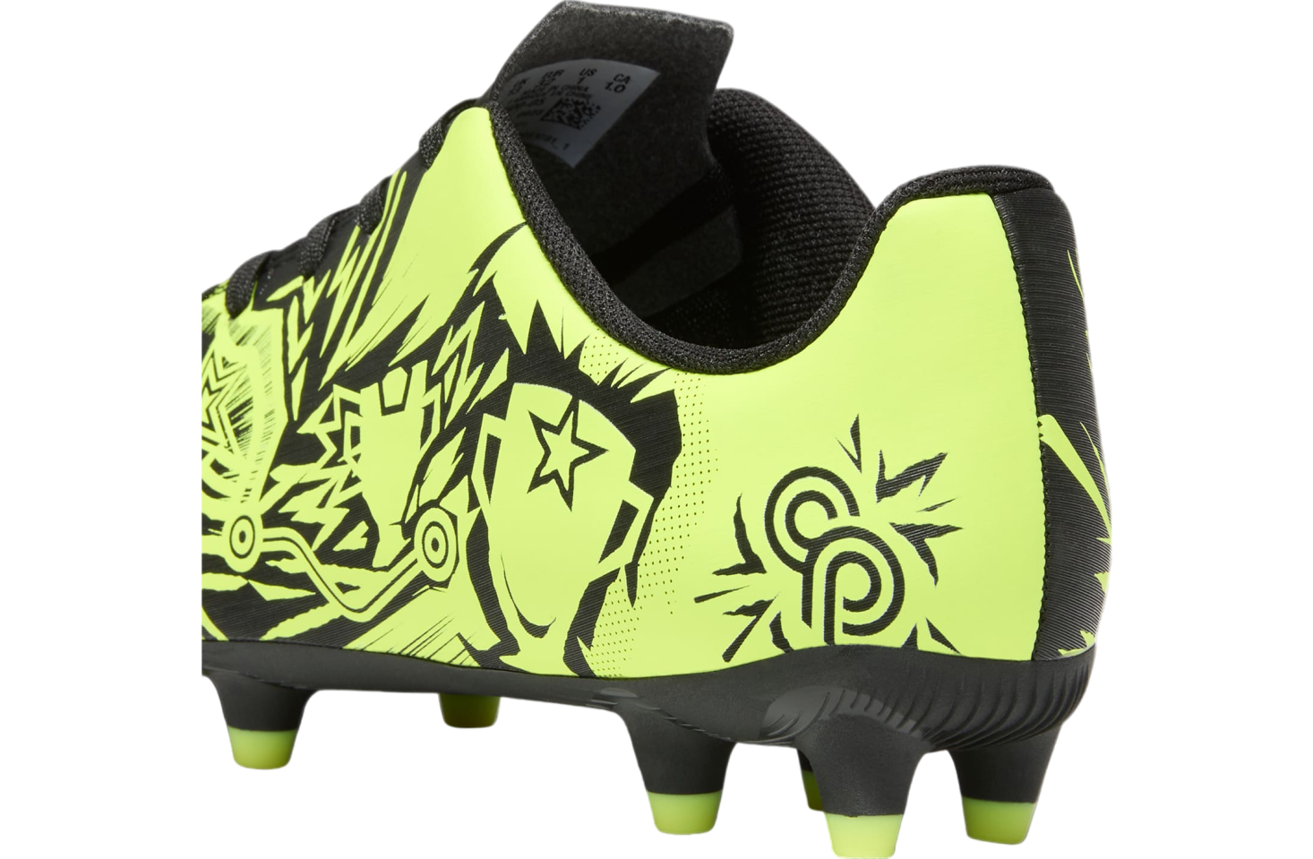 Puma X Christian Pulisic Tacto Ii FG/AG GS Black / Electric Lime