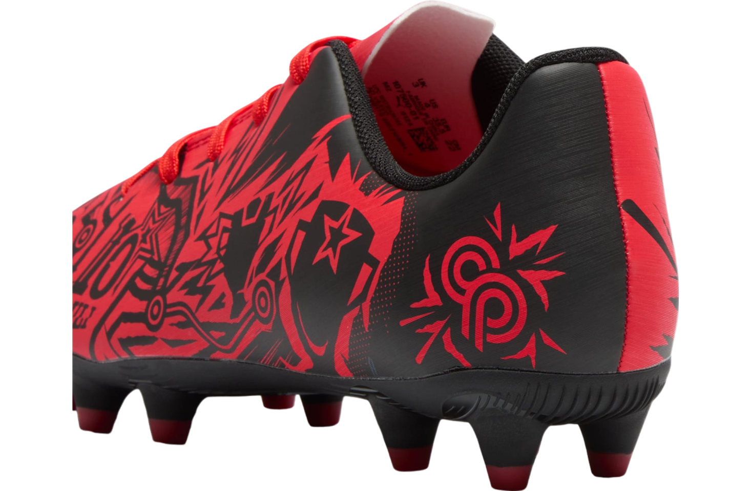 Puma X Christian Pulisic Tacto Ii Fg/ag Gs Red / Black