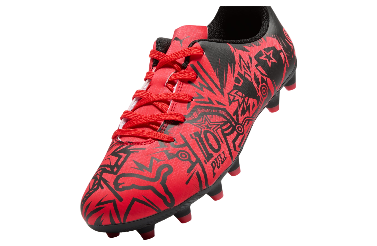 Puma X Christian Pulisic Tacto Ii FG/AG GS Red / Black