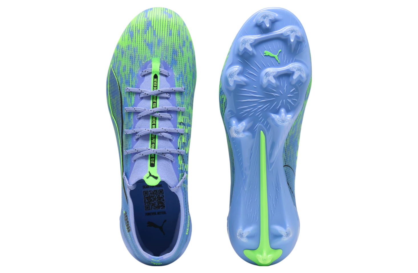 Puma X Christian Pulisic Ultra 5 Ultimate Chasing The Dream Fg Elektro Purple / Green Glare